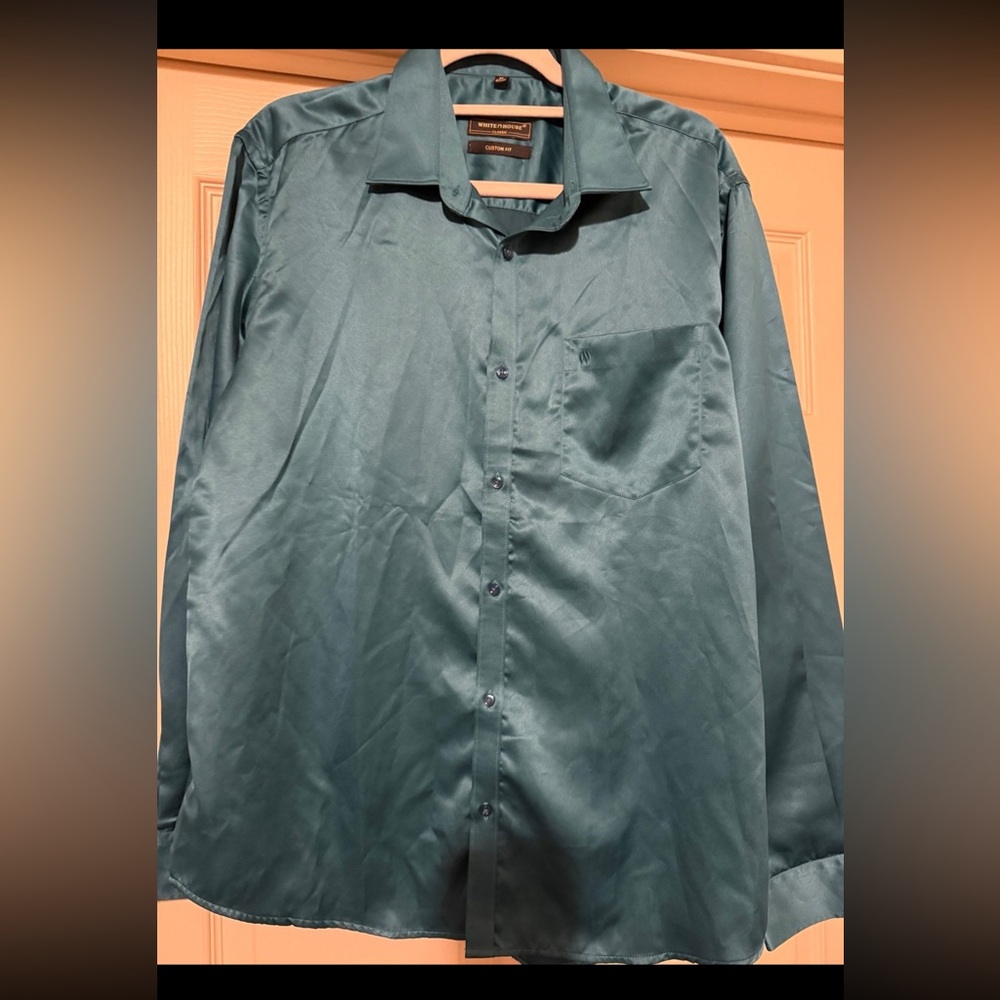Whitehouse Men’s silk shirt Size XL